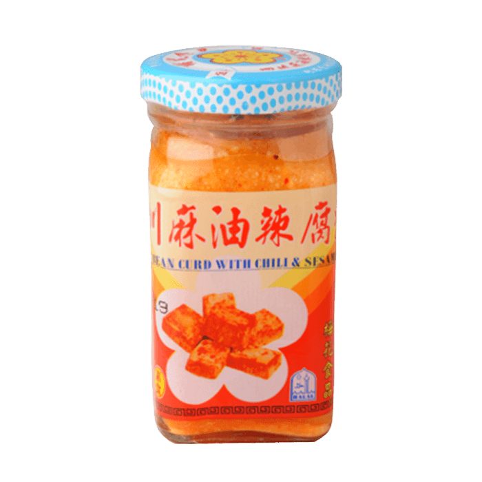 梅花四川麻油腐乳<br>Mei Hua Sichuan Bean Curd W Chilli & Sesame