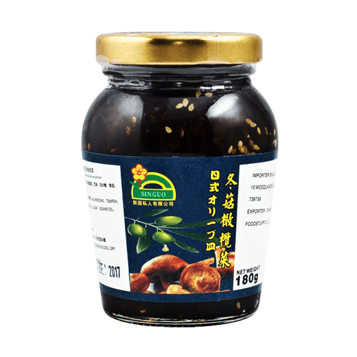 新国日式冬菇橄榄菜<br>Sin Guo Jap Olive Veg W M/Rooms