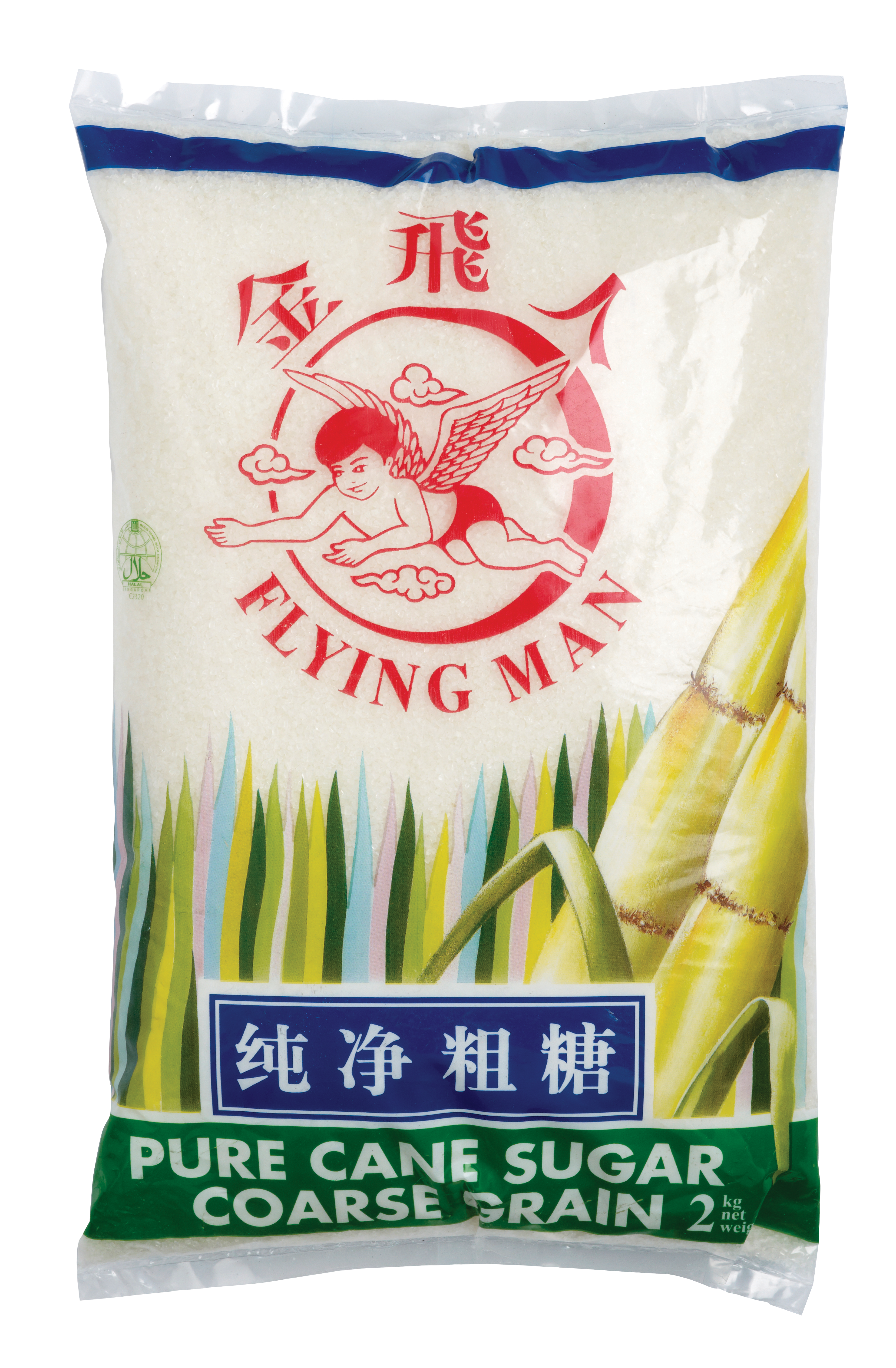 金飞人粗糖<br>Flying Man Coarse Sugar