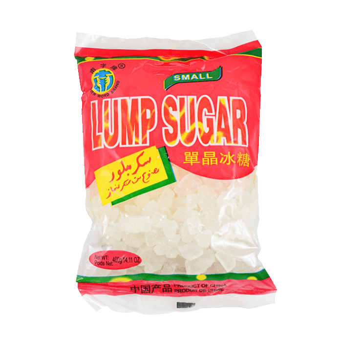 南字白单晶冰糖珠<br>South Word White Lump Sugar
