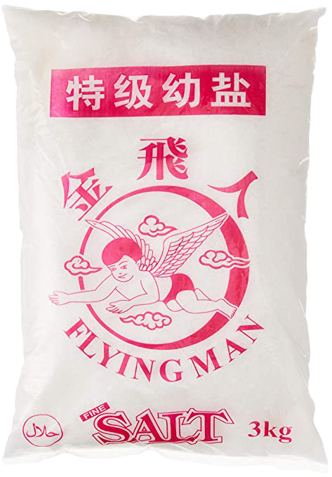 金飞人包装盐<br>Flying Man Salt