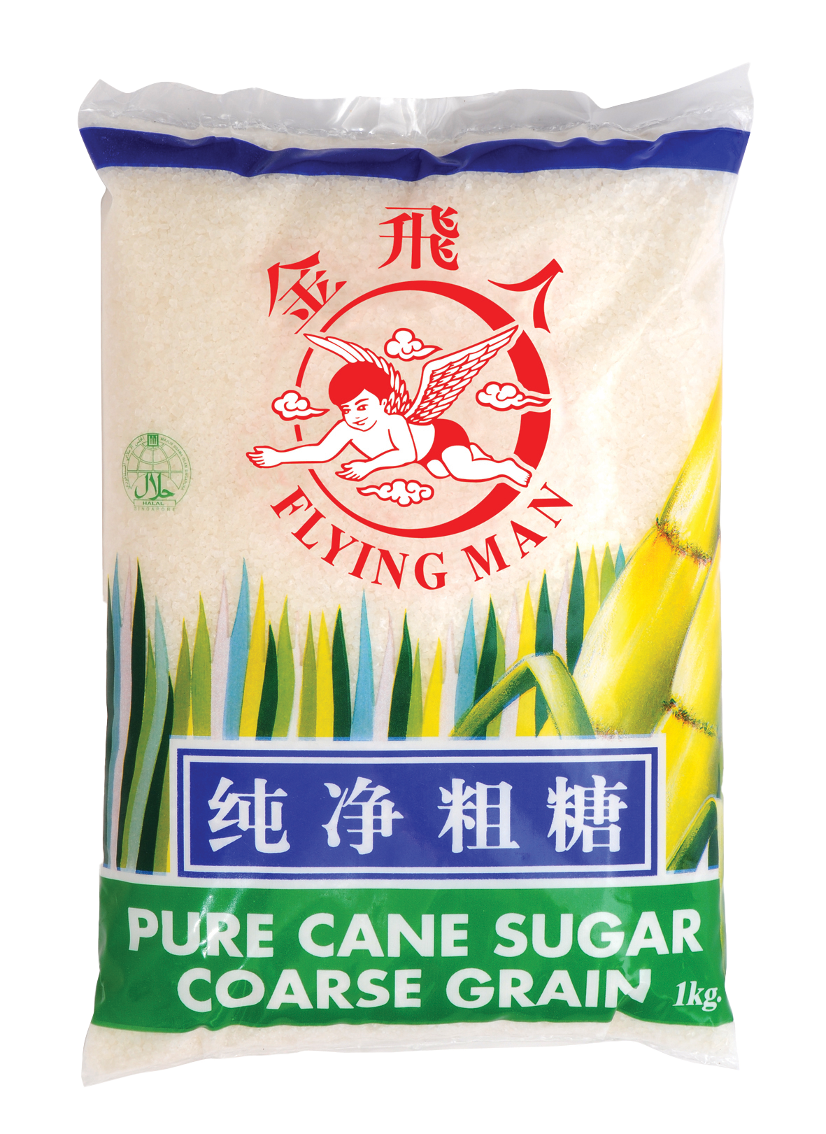 金飞人粗糖<br>Flying Man Coarse Sugar